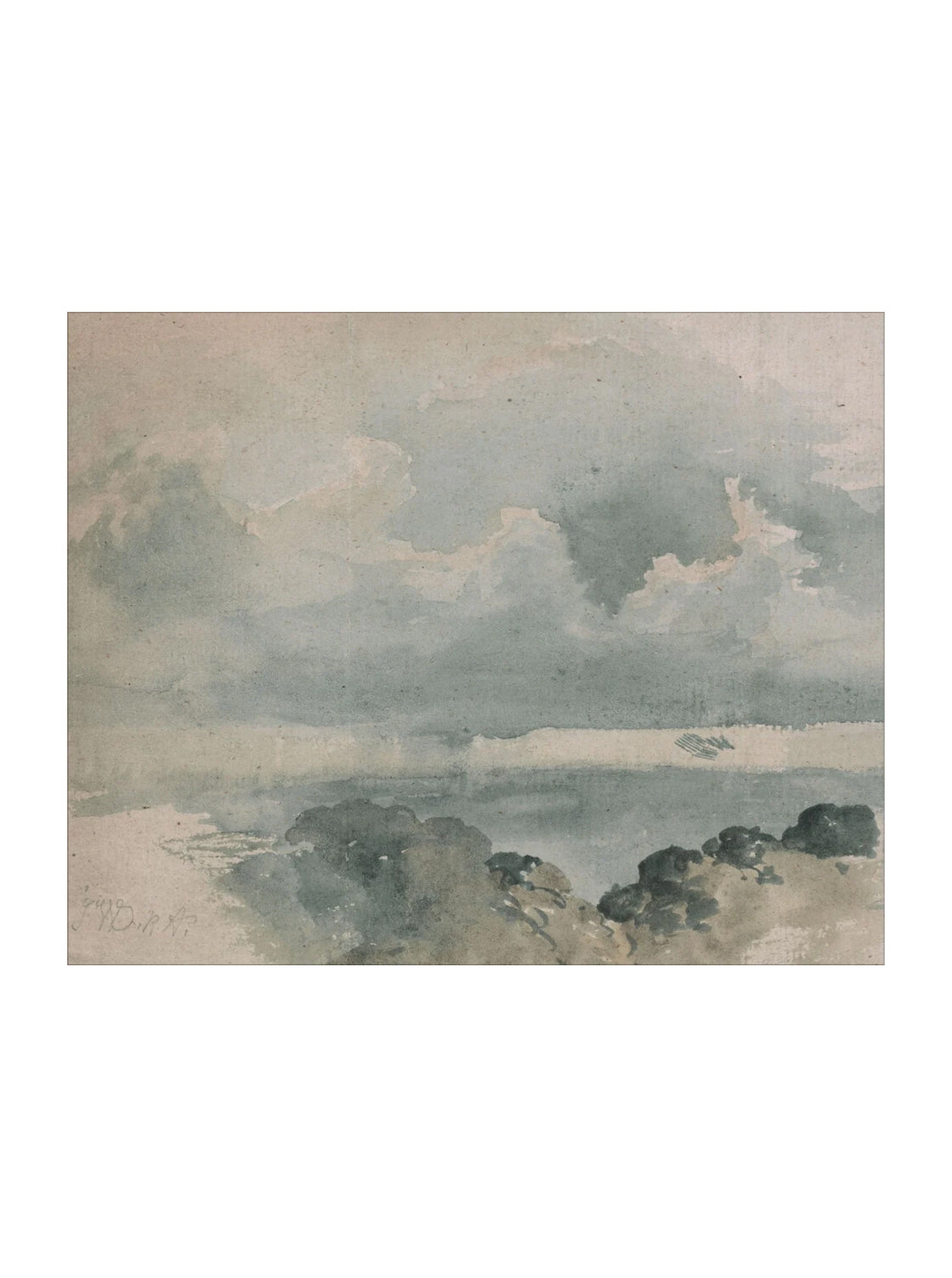 Watercolor Clouds